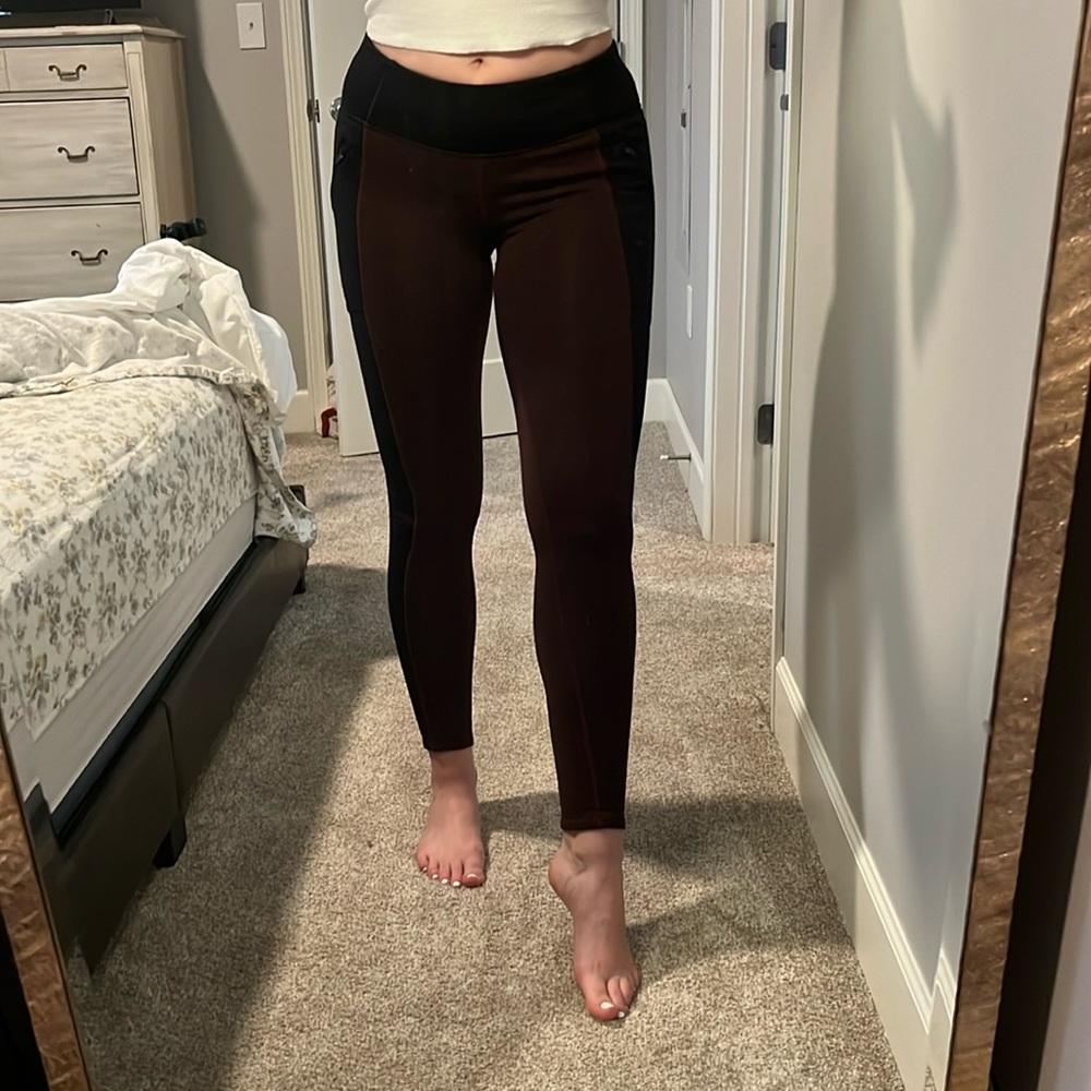 Athleta Fleece Lined Leggings